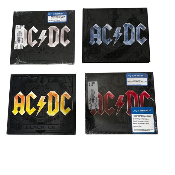 AC/DC Black Ice Limited Edition CD & Booklet Rock N Roll Train Walmart Exclusive - Picture 1 of 16